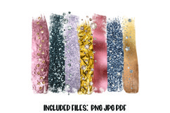 Shiny Boho Themed Brush Stroke Sublimation Background Product Image 1