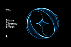 Shiny Chrome Text &amp; Logo Effect Product Image 1