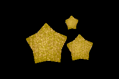 Shiny glitter star shape graphic element design Product Image 2