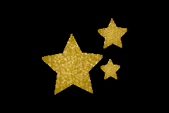 Shiny glitter star shape graphic element ornament Product Image 2