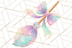 Dreamy Halloween Clipart, Spooky Cute Clip Art PNG Product Image 2