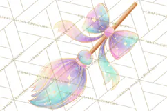 Dreamy Halloween Clipart, Spooky Cute Clip Art PNG Product Image 2