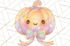 Dreamy Halloween Clipart, Spooky Cute Clip Art PNG Product Image 4