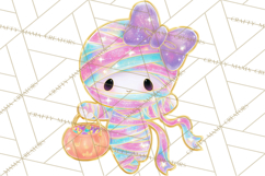 Dreamy Halloween Clipart, Spooky Cute Clip Art PNG Product Image 2