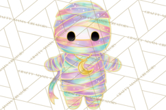 Dreamy Halloween Clipart, Spooky Cute Clip Art PNG Product Image 4