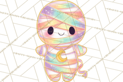 Dreamy Halloween Clipart, Spooky Cute Clip Art PNG Product Image 5