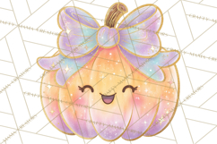 Dreamy Halloween Clipart, Spooky Cute Clip Art PNG Product Image 2