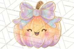 Dreamy Halloween Clipart, Spooky Cute Clip Art PNG Product Image 2