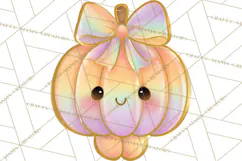 Dreamy Halloween Clipart, Spooky Cute Clip Art PNG Product Image 4