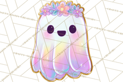 Dreamy Halloween Clipart, Spooky Cute Clip Art PNG Product Image 5