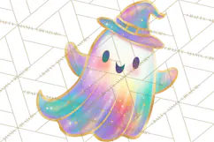 Dreamy Halloween Clipart, Spooky Cute Clip Art PNG Product Image 3