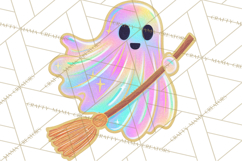 Dreamy Halloween Clipart, Spooky Cute Clip Art PNG Product Image 2