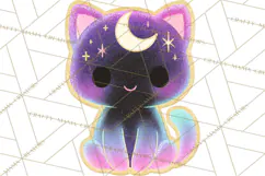 Dreamy Halloween Clipart, Spooky Cute Clip Art PNG Product Image 4