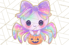 Dreamy Halloween Clipart, Spooky Cute Clip Art PNG Product Image 3