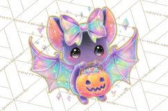 Dreamy Halloween Clipart, Spooky Cute Clip Art PNG Product Image 4