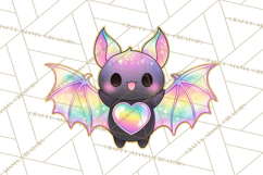 Dreamy Halloween Clipart, Spooky Cute Clip Art PNG Product Image 5