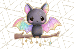 Dreamy Halloween Clipart, Spooky Cute Clip Art PNG Product Image 2