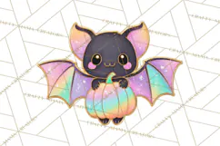 Dreamy Halloween Clipart, Spooky Cute Clip Art PNG Product Image 3