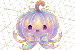 Dreamy Halloween Clipart, Spooky Cute Clip Art PNG Product Image 5