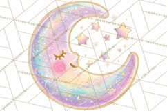 Dreamy Halloween Clipart, Spooky Cute Clip Art PNG Product Image 2