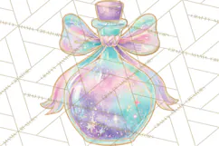 Dreamy Halloween Clipart, Spooky Cute Clip Art PNG Product Image 2