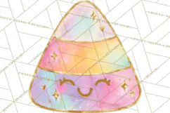 Dreamy Halloween Clipart, Spooky Cute Clip Art PNG Product Image 3