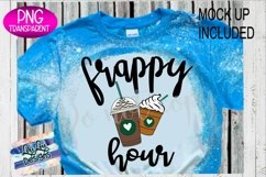 Frappy Hour - Iced Coffee - Drinks - Sublimation PNG Product Image 2