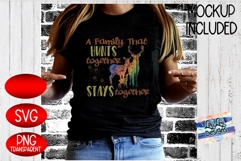 A Family that hunts together stays together - SVG - PNG Product Image 5