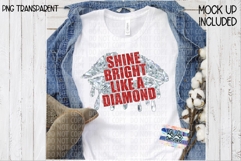 Shine Bright Like a Diamond Dripping Lips glitter PNG Product Image 3
