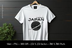 Japan T-Shirt Sublimation Design PNG Product Image 1