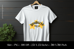 Shibuya Tokyo Japan T-Shirt Sublimation Design PNG Product Image 1
