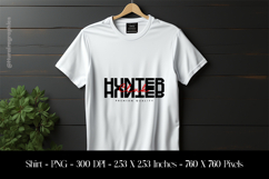 Hunted T-Shirt Sublimation Design PNG Product Image 1