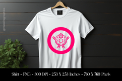 Cute Donut T-Shirt Sublimation Design PNG Product Image 1