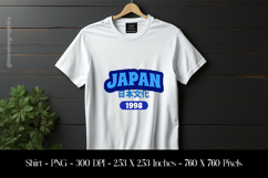 Japan T-Shirt Sublimation Design PNG Product Image 1