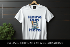 Home Run Hero T-Shirt Sublimation Design PNG Product Image 1