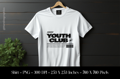 Youth Club T-Shirt Sublimation Design PNG Product Image 1