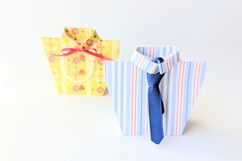 Oxford Shirt Gift Box SVG