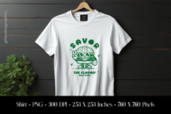 Savor The Flavor Best Ever T-Shirt Sublimation Design PNG Product Image 1