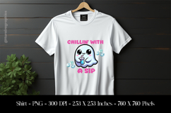 Chillin With A Sap T-Shirt Sublimation Design PNG Product Image 1