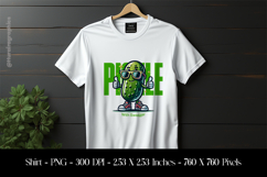 Pickle With Swagger T-Shirt Sublimation Design PNG Product Image 1