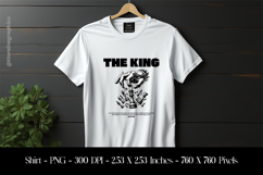 The King T-Shirt Sublimation Design PNG Product Image 1