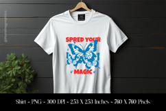 Speed Your Magic T-Shirt Sublimation Design PNG Product Image 1