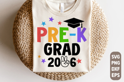 Pre-k Grad 2026 SVG, Graduation SVG, Pre-k Graduate T-shirt Product Image 1