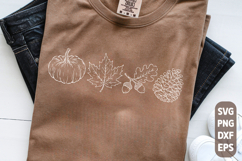 Boho Fall Shirt SVG | Boho Pumpkin PNG | Retro Autumn PNG Product Image 1