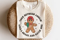 Christmas Quote SVG | Torn Between Lookin Like a Snack PNG Product Image 1
