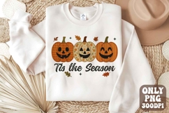 Preppy Patchwork Pumpkin png | Floral Patchwork png Design Product Image 1