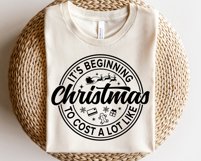 Christmas Shopping SVG, Funny Christmas Quote T-Shirt, PNG Product Image 4