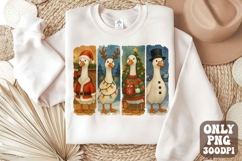 Christmas Goose Png | Santa Goose Png | Cute Christmas Gift Product Image 1