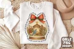 Greatest Gift of all PNG | Christmas Nativity Sublimation Product Image 1