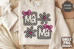 Floral Mama Coquette PNG | Mothers Day Gift | Preppy Mama Product Image 1